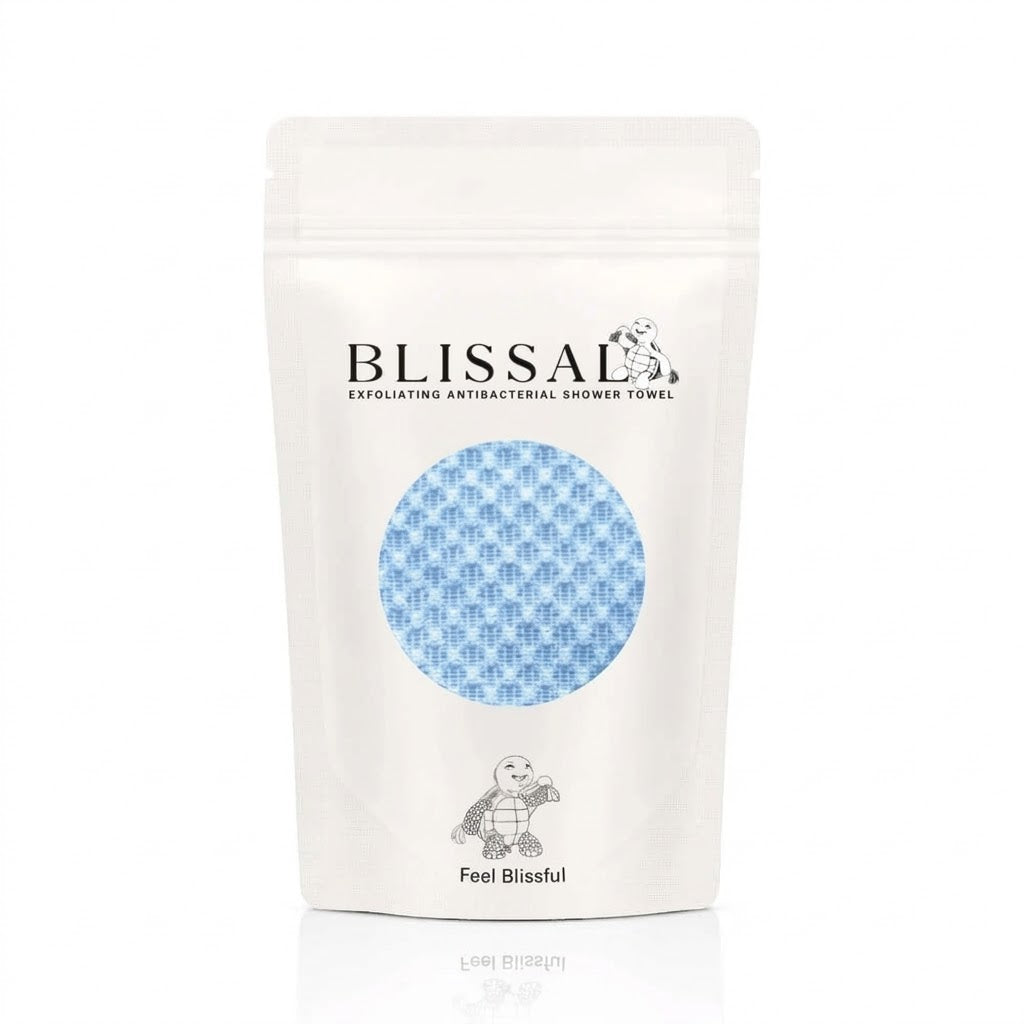 Serviette de douche exfoliante et antibactérienne Blissal