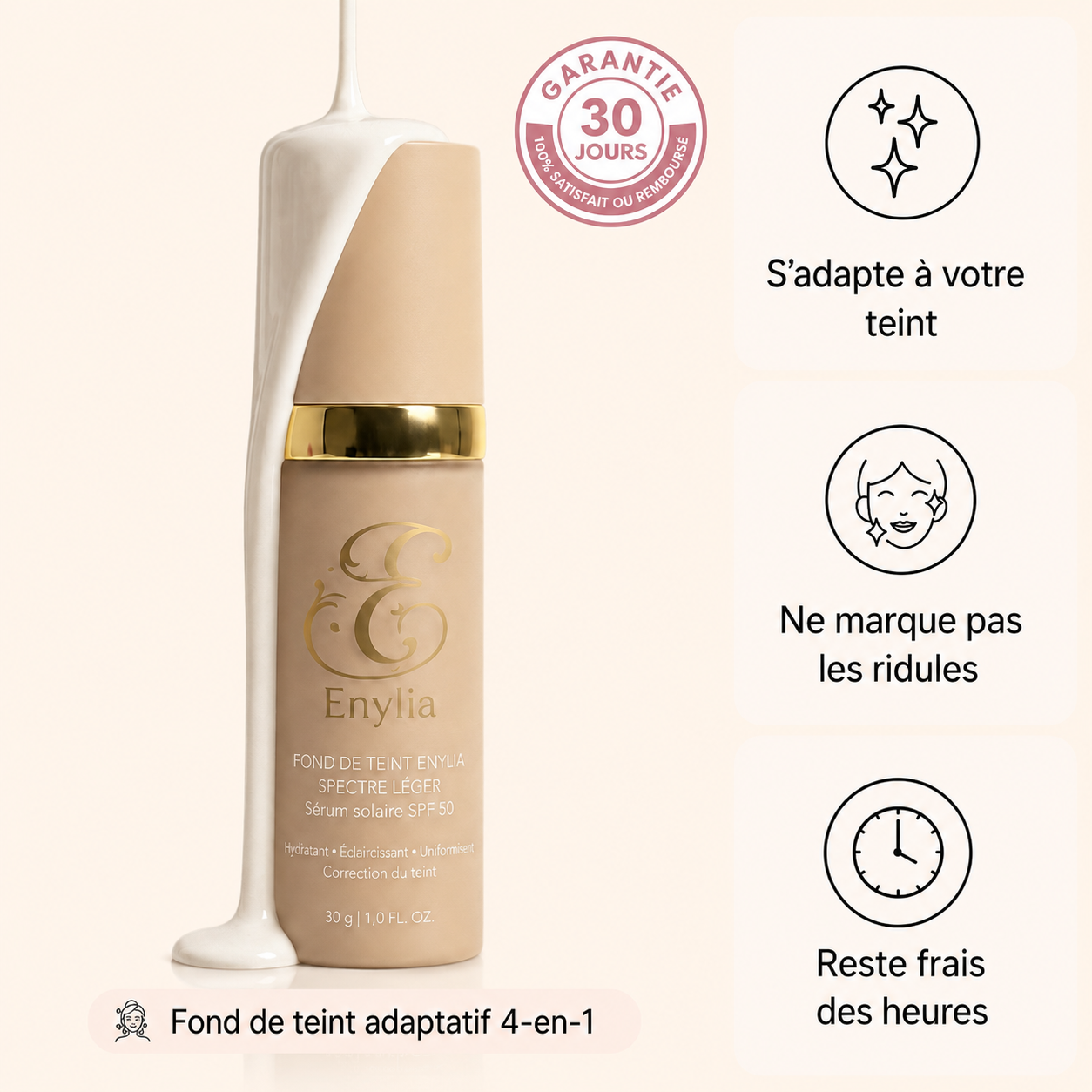 Fond de teint Enylia 4-en-1
